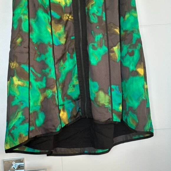 Peacock-inspired Kenneth Cole NY Dress S: XS - Picture 4 of 9